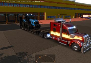 Kenworth W990 version 1.2.3 for Euro Truck Simulator 2 (v1.38.x)