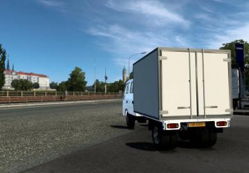 Kia Bongo Frontier version 1.0.2 for Euro Truck Simulator 2 (v1.43.x, 1.44.x)