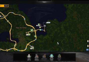 Map Kirov and Kirov Region version 1.1 for Euro Truck Simulator 2 (v1.42.x)