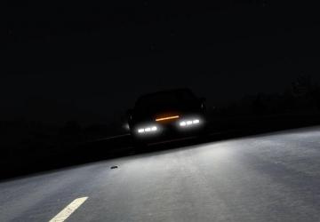 Knight Industries Two Thousand (KITT) Knight Rider v1.0 for Euro Truck Simulator 2 (v1.48.x)