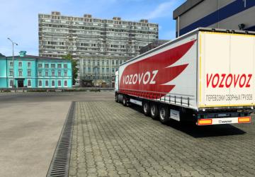 Vozovoz Combo Skin version 1.0 for Euro Truck Simulator 2 (v1.40.x)
