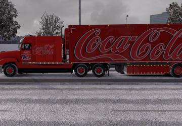 Coca-Cola Combo Pack for Freightliner FLD v1.0 for Euro Truck Simulator 2 (v1.35.x, 1.36.x)