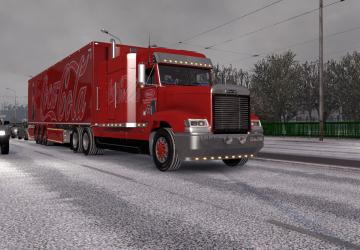 Coca-Cola Combo Pack for Freightliner FLD v1.0 for Euro Truck Simulator 2 (v1.35.x, 1.36.x)