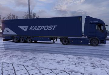 Kazpost Combo Pack for Iveco Stralis version 1.0 for Euro Truck Simulator 2 (v1.35.x)