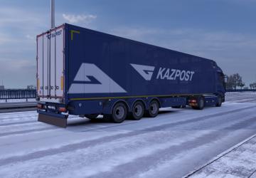 Kazpost Combo Pack for Iveco Stralis version 1.0 for Euro Truck Simulator 2 (v1.35.x)