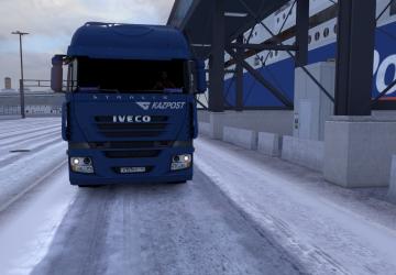 Kazpost Combo Pack for Iveco Stralis version 1.0 for Euro Truck Simulator 2 (v1.35.x)
