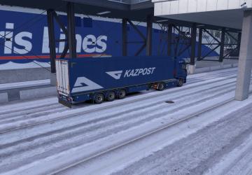 Kazpost Combo Pack for Iveco Stralis version 1.0 for Euro Truck Simulator 2 (v1.35.x)
