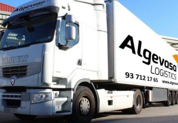 Algevasa Logistics Combo Skin version 1.0 for Euro Truck Simulator 2 (v1.40.x)