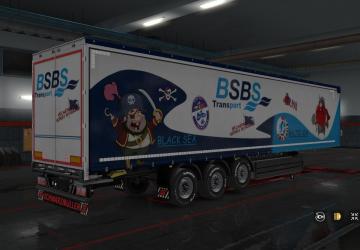 BSBS Transport Combo Skin for MAN TGX Euro 6 and Trailers v1.0 for Euro Truck Simulator 2 (v1.35.x)