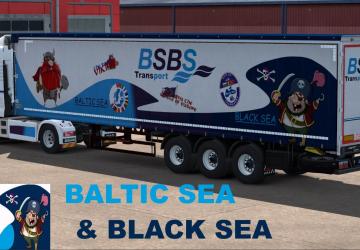 BSBS Transport Combo Skin for MAN TGX Euro 6 and Trailers v1.0 for Euro Truck Simulator 2 (v1.35.x)