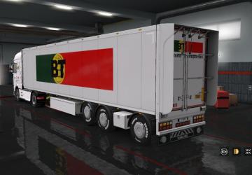 BT Combo Skin for Own Trailer and DAF Trucks v1.0 for Euro Truck Simulator 2 (v1.32.x, - 1.34.x)