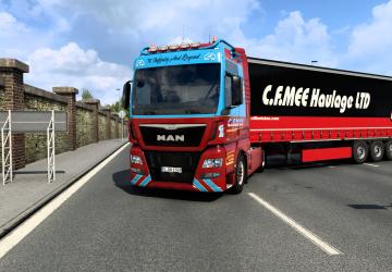 C.F.MEE Haulage LTD Combo Skin version 1.0 for Euro Truck Simulator 2 (v1.42.x)