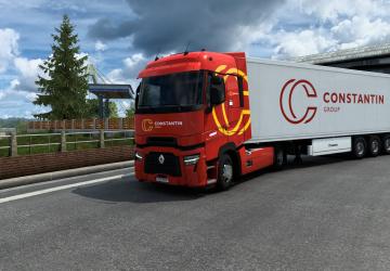 Constantin Transport AG Combo Skin version 1.0 for Euro Truck Simulator 2 (v1.43.x)