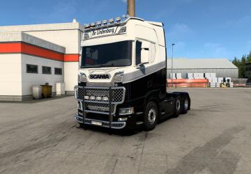 De Lindenborg Scania Combo Skin version 1.0 for Euro Truck Simulator 2 (v1.41.x)