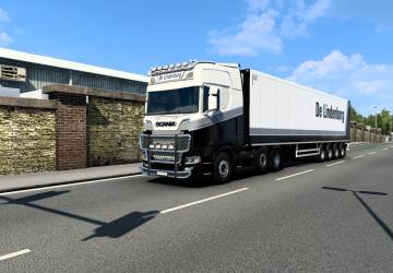 De Lindenborg Scania Combo Skin version 1.0 for Euro Truck Simulator 2 (v1.41.x)