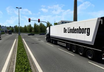 De Lindenborg Scania Combo Skin version 1.0 for Euro Truck Simulator 2 (v1.41.x)