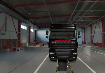 DHL Combo Skin for DAF 105 and Trailer version 1.0 for Euro Truck Simulator 2 (v1.36.x, 1.37.x)
