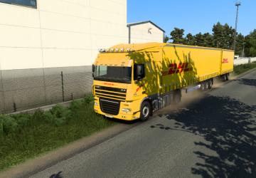 Combo DHL Express Skin version 5.0 for Euro Truck Simulator 2 (v1.39.x, 1.40.x)