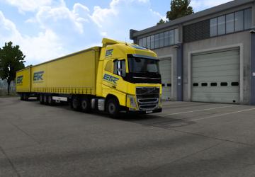 ETK Combo Skin Unified Transport Company version 1.0 for Euro Truck Simulator 2 (v1.40.x, 1.41.x)