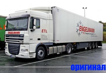 ETL European GmbH Transport & Logistics Combo Skin v1.0 for Euro Truck Simulator 2 (v1.40.x, 1.41.x)