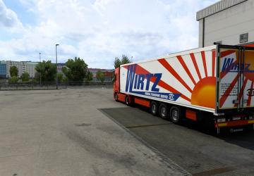 Franz Wirtz GmbH Combo Skin version 1.0 for Euro Truck Simulator 2 (v1.42.x)