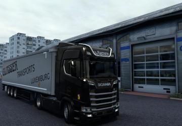 Glasser Combo Skin version 1.0 for Euro Truck Simulator 2 (v1.42 - 1.47)