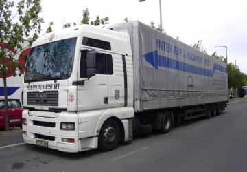 Inter-Epfu Kft Combo Skin for MAN TGX Euro 6 v1.0 for Euro Truck Simulator 2 (v1.40.x)