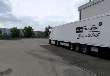 Jacks Transport Combo Skin version 1.0 for Euro Truck Simulator 2 (v1.42.x)