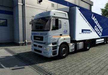 Lagrange Group Combo Skin version 1.1 for Euro Truck Simulator 2 (v1.42.x, 1.43.x)