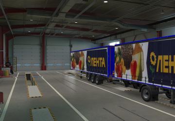 Combo Skin Ribbon for MAN TGX and Trailer v1.0.1 for Euro Truck Simulator 2 (v1.36.x, 1.37.x)