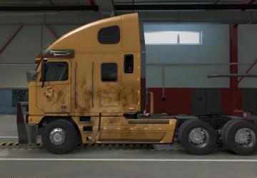 Lion Combo Skin for Agrosy Truck version 1.0 for Euro Truck Simulator 2 (v1.45-1.47)