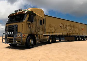Lion Combo Skin for Agrosy Truck version 1.0 for Euro Truck Simulator 2 (v1.45-1.47)