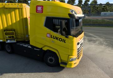 Lukoil Combo Skin version 1.0 for Euro Truck Simulator 2 (v1.41.x)