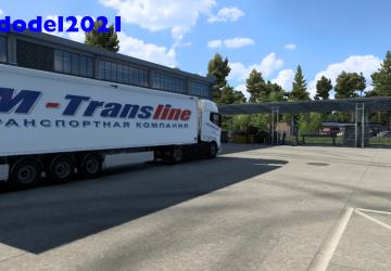 Combo Skin M-TRANZIT LINE version 1.0 for Euro Truck Simulator 2 (v1.40.x, 1.41.x)