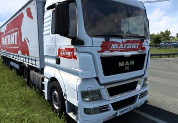 Combo Skin Magnet version 1.0 for Euro Truck Simulator 2 (v1.40.x)