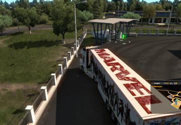 Marvel Combo Skin for Volvo FH16 2012 and Trailer v1.0 for Euro Truck Simulator 2 (v1.39.x, - 1.43.x)