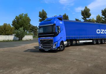 Ozon Combo Skin version 1.0 for Euro Truck Simulator 2 (v1.40.x, 1.41.x)