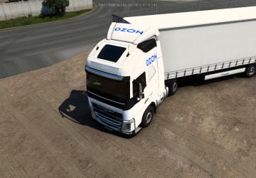 Ozon Combo Skin version 1.0 for Euro Truck Simulator 2 (v1.40.x, 1.41.x)