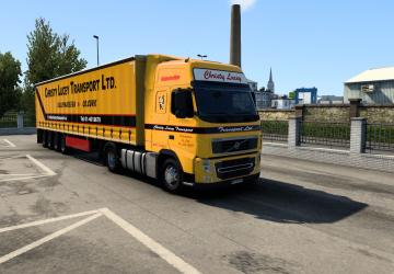 Christy Lucey Transport Combo Skin Pack version 1.0 for Euro Truck Simulator 2 (v1.41.x)