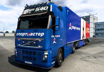 Sportmaster Combo Skin Pack for Volvo 2009 v1.0 for Euro Truck Simulator 2 (v1.40.x)
