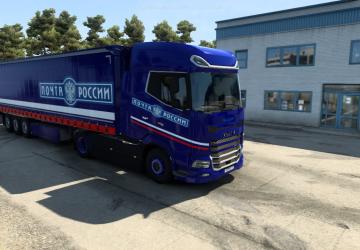 Russian Post Combo Skin version 1.0 for Euro Truck Simulator 2