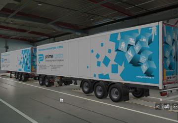 Prime Logistics Scania Combo Skin version 1.0 for Euro Truck Simulator 2 (v1.40.x)
