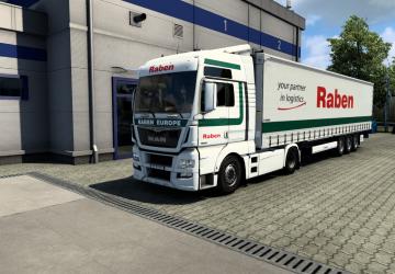 Raben Combo Skin version 1.0 for Euro Truck Simulator 2 (v1.43.x)