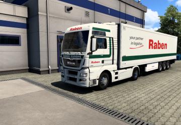 Raben Combo Skin version 1.0 for Euro Truck Simulator 2 (v1.43.x)