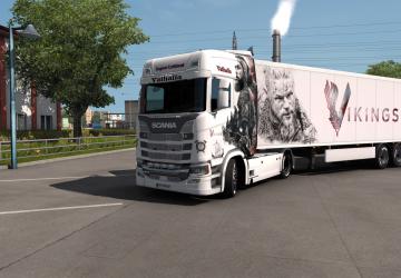 Ragnar Combo Skin version 1.0 for Euro Truck Simulator 2 (v1.39.x)
