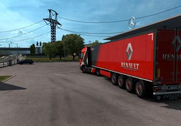 Renault T Combo Skin version 1.0 for Euro Truck Simulator 2 (v1.40.x)