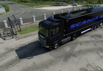 Scania V8 Combo Skin version 1.0 for Euro Truck Simulator 2 (v1.40.x, 1.41.x)