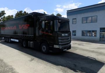 Scania V8 Combo Skin version 1.0 for Euro Truck Simulator 2 (v1.40.x, 1.41.x)