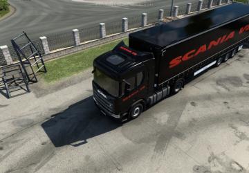 Scania V8 Combo Skin version 1.0 for Euro Truck Simulator 2 (v1.40.x, 1.41.x)
