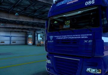 Special Comm Combo Skin for DAF XF 105 and Krone ProfiLiner v1.0 for Euro Truck Simulator 2 (v1.40.x)